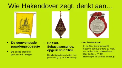 Processie Gilde Dertienmaal.