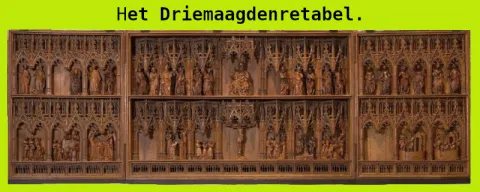 Het Driemaagdenretabel.