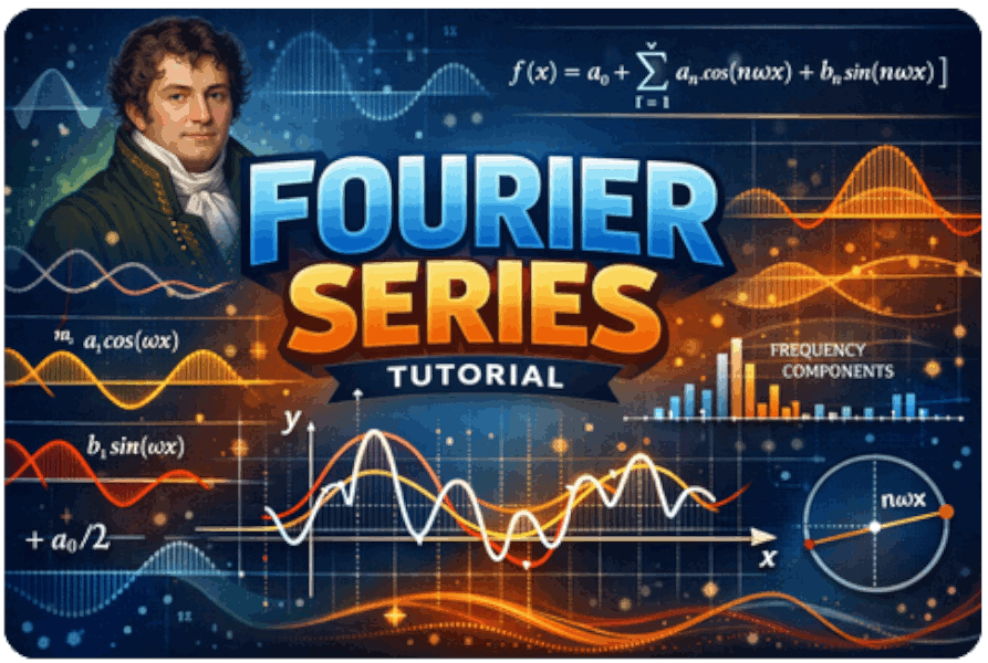 Fourier series explained main picture.